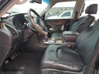 2016 Infiniti QX80 with VIN JN8AZ2NE4G9121795, listed as a Copart auction lot 69585904 with 158,465 mi miles and Salvage Title. Bid and sale history available at carsss.com. Image 7.