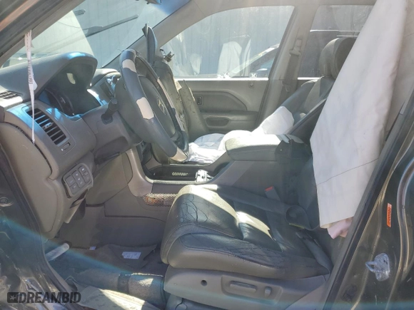 2006 Honda Pilot EX-L with VIN 5FNYF18586B010101, listed as a Copart auction lot 48208665 with 0 mi miles and Salvage Title. Bid and sale history available at carsss.com. Image 7.