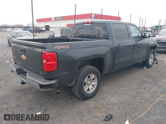 2017 Chevrolet Silverado 1500 LT with VIN 3GCUKREC3HG491481, listed as a IAAI auction lot 41796287 with 59,696 mi miles and . Bid and sale history available at DreamBid. Image 4.