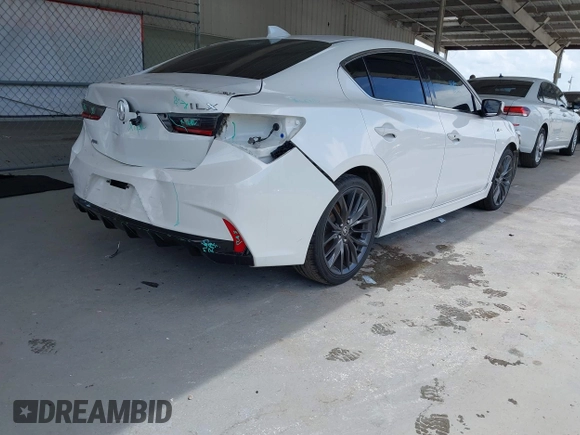 2019 Acura ILX Premium with VIN 19UDE2F86KA005696, listed as a IAAI auction lot 42490959 with 75,668 mi miles and . Bid and sale history available at DreamBid. Image 4.