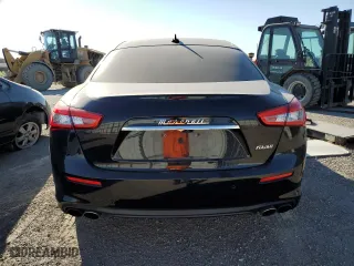 2018 Maserati Ghibli with VIN ZAM57XSA4J1268685, listed as a Copart auction lot 62302313 with 76,576 mi miles. Bid and sale history available at carsss.com. Image 6.
