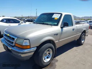 1998 Ford Ranger XL with VIN 1FTYR10C9WTA26130, listed as a IAAI auction lot 41881782 with 275,826 mi miles. Bid and sale history available at carsss.com. Image 2.