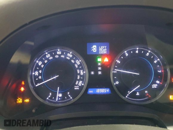 2011 Lexus IS 250 with VIN JTHCF5C20B5047877, listed as a Copart auction lot 50927545 with 189,854 mi miles and Salvage title. Bid and sale history available at DreamBid. Image 9.