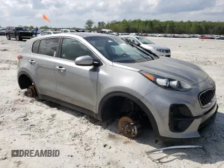 2020 Kia Sportage LX with VIN KNDPM3ACXL7724089, listed as a Copart auction lot 51754855 with Not Provided miles and Salvage Title. Bid and sale history available at DreamBid. Image 4.