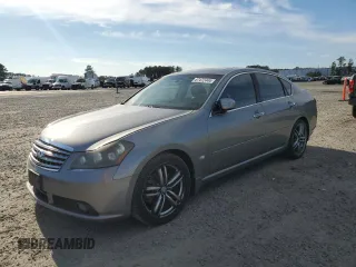 2006 Infiniti M45 Sport with VIN JNKBY01E26M205797, listed as a Copart auction lot 87472444 with 287,966 mi miles and Salvage Title. Bid and sale history available at carsss.com. Image 1.