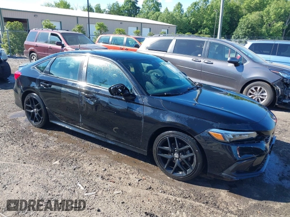 2023 Honda Civic Sport with VIN 2HGFE2F56PH509382, listed as a IAAI auction lot 42296205 with 125,584 mi miles and . Bid and sale history available at DreamBid. Image 1.