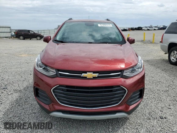 2022 Chevrolet Trax LT with VIN KL7CJPSM5NB513577, listed as a Copart auction lot 51292315 with 41,695 mi miles and Salvage Title. Bid and sale history available at carsss.com. Image 5.