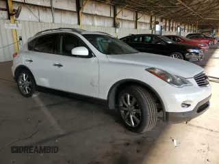 2012 Infiniti EX Journey with VIN JN1AJ0HP4CM401411, listed as a Copart auction lot 77483454 with 103,118 mi miles and Salvage Title. Bid and sale history available at DreamBid. Image 4.