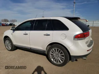 2011 Lincoln MKX with VIN 2LMDJ8JK1BBJ17763, listed as a Copart auction lot 48545565 with 131,032 mi miles and Salvage Title. Bid and sale history available at carsss.com. Image 2.