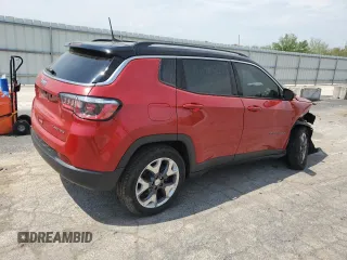 2018 Jeep Compass Limited с VIN 3C4NJDCB9JT135845, выставлен на аукционе Copart как лот 50916064 с пробегом 79 168 миль миль и Списание • Salvage title. История ставок и продаж доступна на DreamBid. Изображение 3.
