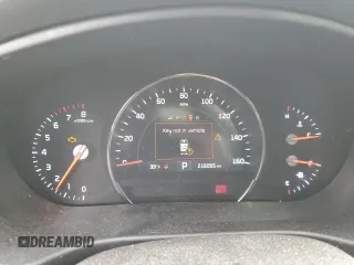 2016 Kia Sorento SX with VIN 5XYPKDA59GG008256, listed as a Copart auction lot 48056665 with 216,055 mi miles and Salvage Title. Bid and sale history available at carsss.com. Image 9.