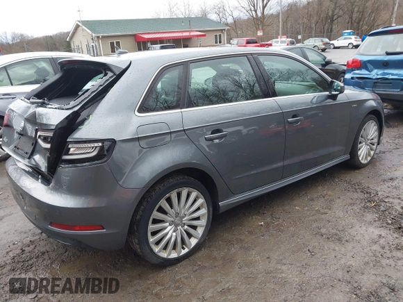 2016 Audi A3 e-tron Premium Plus with VIN WAUTPBFF5GA098055, listed as a IAAI auction lot 41704803 with 75,713 mi miles and . Bid and sale history available at DreamBid. Image 4.