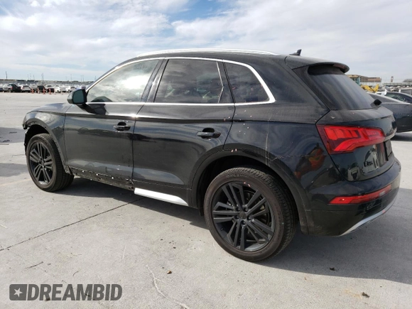 2018 Audi Q5 Premium Plus with VIN WA1BNAFY2J2137003, listed as a Copart auction lot 37217023 with 54,105 mi miles. Bid and sale history available at carsss.com. Image 2.