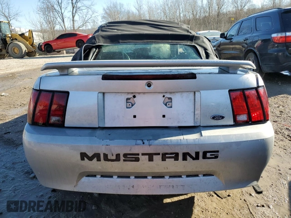 2004 Ford Mustang Deluxe with VIN 1FAFP446X4F154431, listed as a Copart auction lot 42685895 with 201,999 mi miles and Non repairable. Bid and sale history available at DreamBid. Image 6.