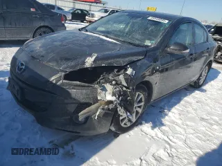 2013 Mazda 3 i Grand Touring with VIN JM1BL1W74D1775220, listed as a Copart auction lot 45549995 with 159,811 mi miles and Salvage Title. Bid and sale history available at carsss.com. Image 1.