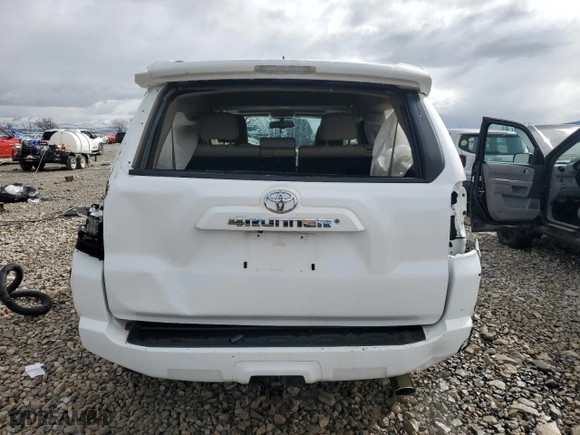 2019 Toyota 4Runner SR5 with VIN JTEBU5JR7K5663185, listed as a Copart auction lot 49112055 with 77,907 mi miles and Salvage Title. Bid and sale history available at carsss.com. Image 6.