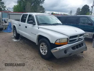 2000 Dodge Dakota Sport with VIN 1B7GL2AN4YS691223, listed as a IAAI auction lot 41964561 with 169,936 mi miles. Bid and sale history available at carsss.com. Image 1.