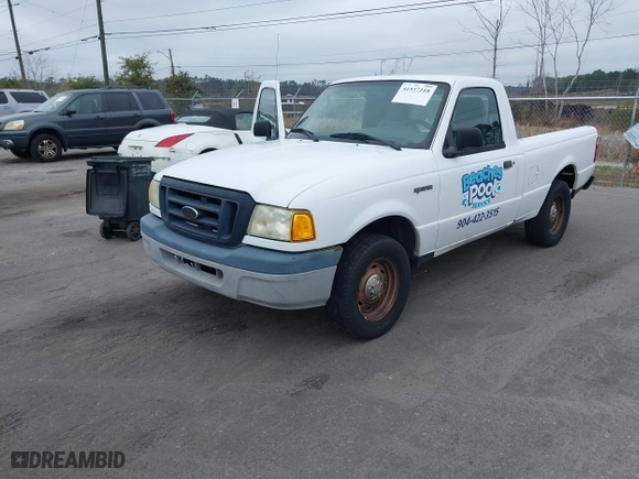 2005 Ford Ranger XL with VIN 1FTYR10U05PA57119, listed as a IAAI auction lot 41537218 with 64,230 mi miles. Bid and sale history available at carsss.com. Image 17.