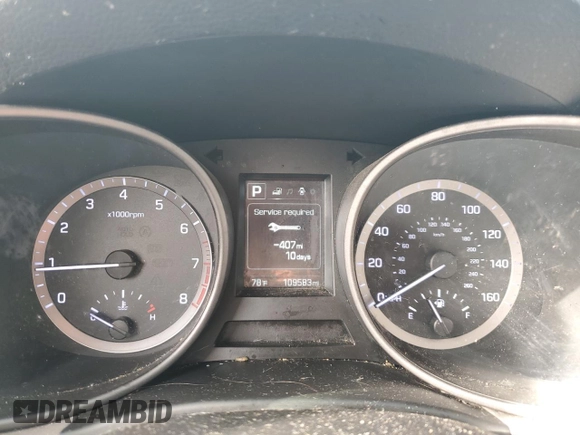 2018 Hyundai Santa Fe 2.4L with VIN 5NMZT3LB4JH096309, listed as a Copart auction lot 64738135 with 109,583 mi miles and Salvage title. Bid and sale history available at DreamBid. Image 9.