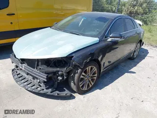 2014 Lincoln MKZ with VIN 3LN6L2GK9ER818561, listed as a IAAI auction lot 42063387 with 143,803 mi miles. Bid and sale history available at carsss.com. Image 2.