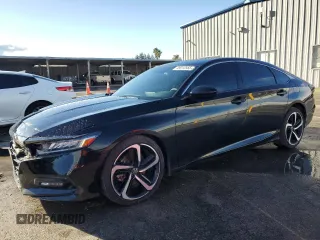2019 Honda Accord Sport with VIN 1HGCV1F38KA090759, listed as a Copart auction lot 49012565 with 77,978 mi miles and Salvage Title. Bid and sale history available at carsss.com. Image 1.