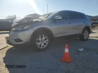 2014 Mazda CX-9 Touring with VIN JM3TB3CV7E0444782, listed as a Copart auction lot 50510745 with 184,075 mi miles and Salvage Title. Bid and sale history available at carsss.com. Image 1.