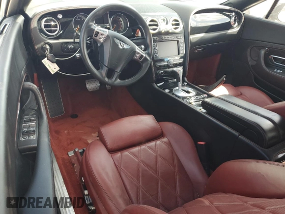 2011 Bentley Continental GT with VIN SCBDP3ZA1BC067897, listed as a Copart auction lot 74782274 with Not Provided miles and Salvage Title. Bid and sale history available at DreamBid. Image 8.