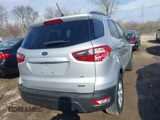 2018 Ford EcoSport SE with VIN MAJ3P1TE0JC205751, listed as a IAAI auction lot 41696168 with 97,166 mi miles. Bid and sale history available at carsss.com. Image 4.