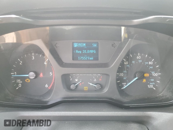 2015 Ford Transit with VIN 1FTSW3XV1FKB12832, listed as a Copart auction lot 54846425 with 175,527 mi miles and Clean Title. Bid and sale history available at DreamBid. Image 9.