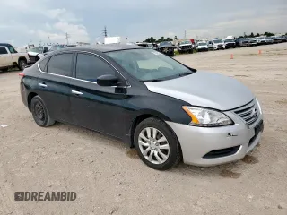 2014 Nissan Sentra SV with VIN 1N4AB7AP8EN853992, listed as a Copart auction lot 62081215 with 161,682 mi miles and Salvage title. Bid and sale history available at DreamBid. Image 4.