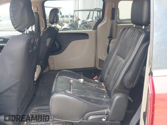 2014 Chrysler Town & Country Touring with VIN 2C4RC1BG9ER448555, listed as a IAAI auction lot 42112709 with 166,946 mi miles. Bid and sale history available at carsss.com. Image 8.