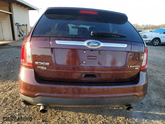 2012 Ford Edge Limited with VIN 2FMDK4KC0CBA85978, listed as a Copart auction lot 49597145 with 229,878 mi miles and Salvage Title. Bid and sale history available at carsss.com. Image 6.