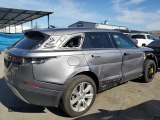 2021 Land Rover Range Rover Velar S with VIN SALYJ2EX4MA327091, listed as a Copart auction lot 45552485 with 24,922 mi miles and Salvage Title. Bid and sale history available at carsss.com. Image 3.