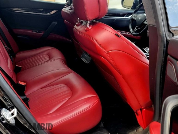 2017 Maserati Ghibli S Q4 with VIN ZAM57RTL9H1242671, listed as a Copart auction lot 52591933 with 50,450 mi miles. Bid and sale history available at carsss.com. Image 6.