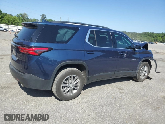 2023 Chevrolet Traverse LT Cloth with VIN 1GNERGKW6PJ279388, listed as a Copart auction lot 52781785 with Not provided miles and Salvage title. Bid and sale history available at DreamBid. Image 3.