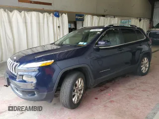 2016 Jeep Cherokee Limited с VIN 1C4PJMDS8GW121784, выставлен на аукционе Copart как лот 61662405 с пробегом 95 668 миль миль и Списание • Salvage title. История ставок и продаж доступна на DreamBid. Изображение 1.