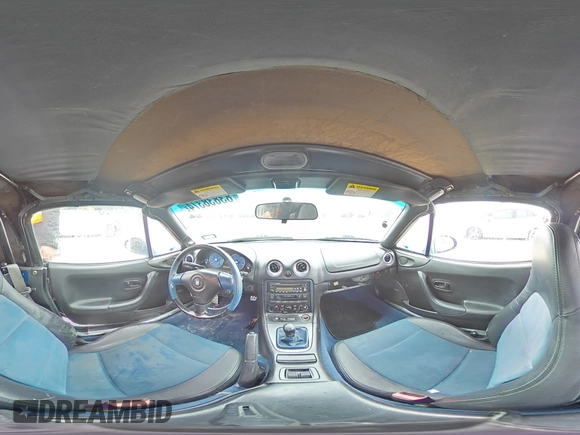 1999 Mazda MX-5 Miata with VIN JM1NB3532X0134801, listed as a Copart auction lot 83838374 with 97,015 mi miles and Salvage title. Bid and sale history available at DreamBid. Image 13.