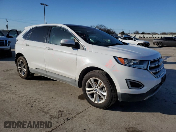 2017 Ford Edge SEL with VIN 2FMPK3J80HBB11104, listed as a Copart auction lot 48700535 with 98,502 mi miles and Salvage Title. Bid and sale history available at carsss.com. Image 4.