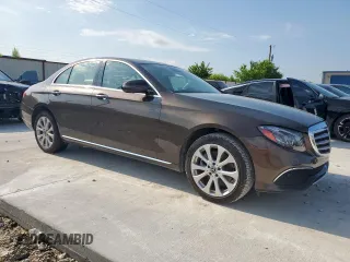 2018 Mercedes-Benz E 300 with VIN WDDZF4JB3JA312599, listed as a Copart auction lot 60413375 with Not provided miles and Salvage title. Bid and sale history available at DreamBid. Image 4.