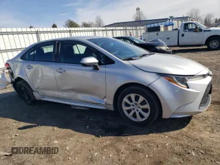 2022 Toyota Corolla LE with VIN 5YFEPMAE0NP305904, listed as a Copart auction lot 45330755 with 37,290 mi miles and Salvage Title. Bid and sale history available at carsss.com. Image 4.