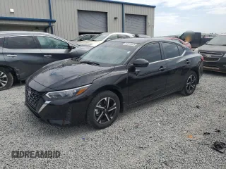 2024 Nissan Sentra SV z VIN 3N1AB8CV1RY373655, wystawiony jako Copart lot #54616025 z przebiegiem 10 696 mil mil oraz Szkoda całkowita • Salvage title. Historia ofert i sprzedaży dostępna na DreamBid. Obrazek 1.