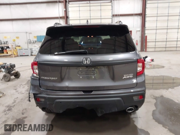 2019 Honda Passport Touring with VIN 5FNYF8H98KB007933, listed as a IAAI auction lot 41953263 with 87,614 mi miles and . Bid and sale history available at DreamBid. Image 16.