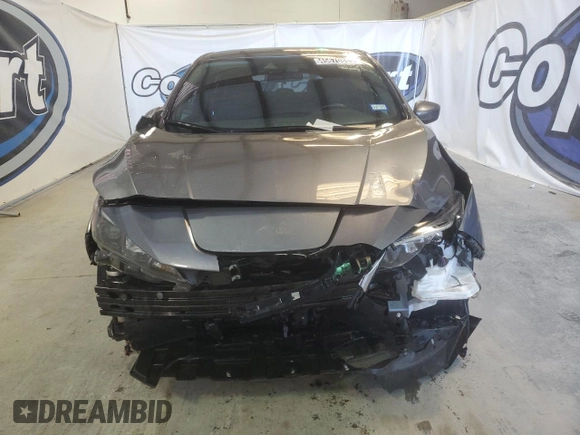 2022 Nissan LEAF SV with VIN 1N4AZ1CV8NC555264, listed as a Copart auction lot 45670885 with 27,089 mi miles and Salvage Title. Bid and sale history available at DreamBid. Image 5.