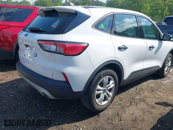 2022 Ford Escape S with VIN 1FMCU0F65NUA27557, listed as a IAAI auction lot 42060587 with 33,607 mi miles and . Bid and sale history available at DreamBid. Image 4.