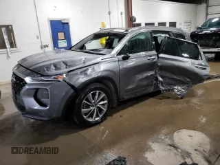 2019 Hyundai Santa Fe Ultimate with VIN 5NMS5CAD2KH135223, listed as a Copart auction lot 52534625 with 93,048 mi miles and Salvage Title. Bid and sale history available at carsss.com. Image 1.