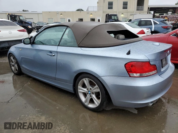 2010 BMW 1 Series 128i with VIN WBAUL7C54AVJ78214, listed as a Copart auction lot 73871574 with Not provided miles and Clean title. Bid and sale history available at DreamBid. Image 2.