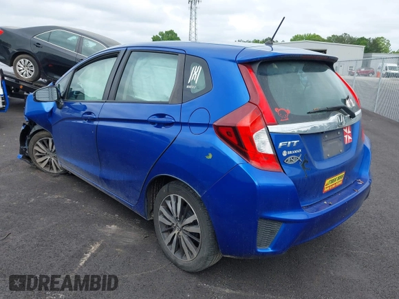 2015 Honda Fit EX-L with VIN 3HGGK5H85FM756706, listed as a IAAI auction lot 42220287 with Not provided miles and . Bid and sale history available at DreamBid. Image 3.
