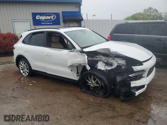 2023 Porsche Cayenne Turbo S E-Hybrid with VIN WP1AA2AY9PDA03787, listed as a Copart auction lot 55418585 with Not provided miles and Salvage title. Bid and sale history available at DreamBid. Image 4.