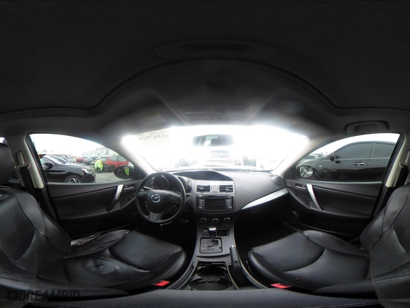2013 Mazda Mazda3 i Grand Touring with VIN JM1BL1WP9D1758445, listed as a IAAI auction lot 41847918 with 140,833 mi miles. Bid and sale history available at carsss.com. Image 18.