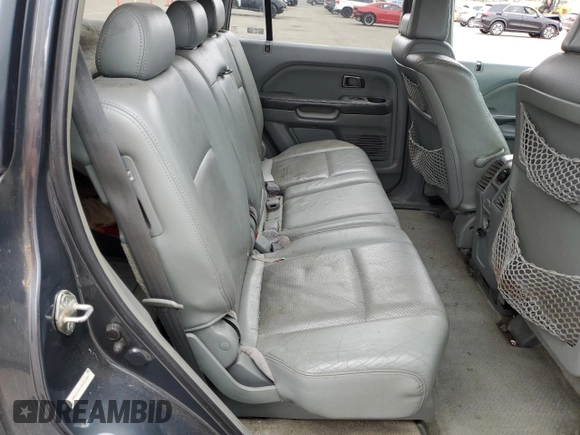 2005 Honda Pilot EX-L z VIN 2HKYF18735H551087, wystawiony jako Copart lot #53953665 z przebiegiem Nie podano mil oraz Szkoda całkowita • Salvage title. Historia ofert i sprzedaży dostępna na DreamBid. Obrazek 11.
